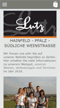 Mobile Screenshot of lutz-wein.de
